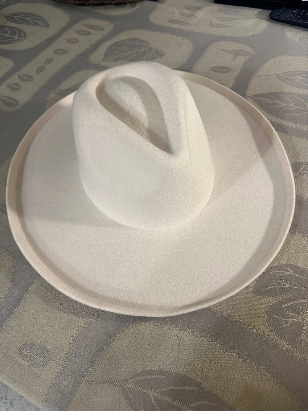 Lack of Color Cream Melodic Fedora Western Hat
